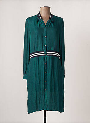 Robe mi-longue vert GARCIA femme
