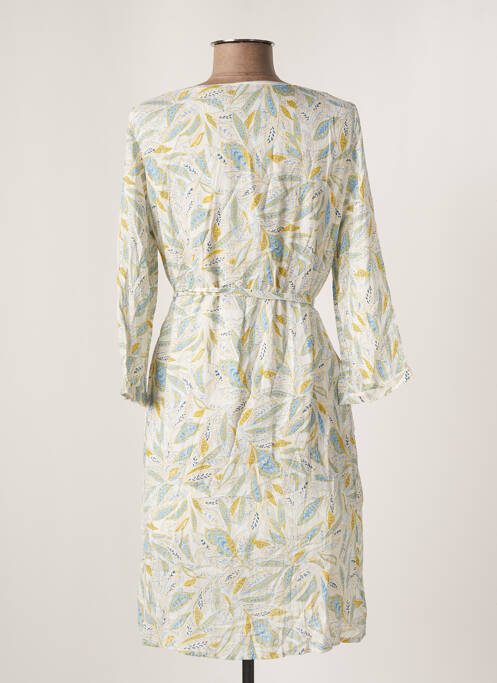 Robe courte jaune VERO MODA pour femme