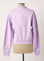 Sweat-shirt violet GUESS pour femme seconde vue