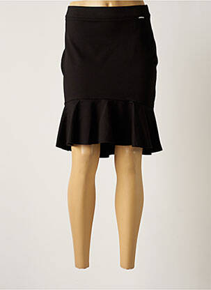 Jupe mi-longue noir GUESS femme