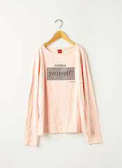 T-shirt rose S.OLIVER pour fille seconde vue