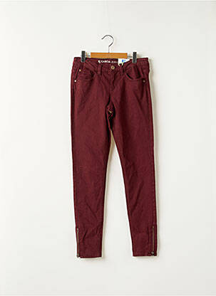 Jeans skinny rouge GARCIA fille