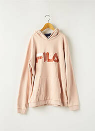 Sweat-shirt à capuche rose FILA fille