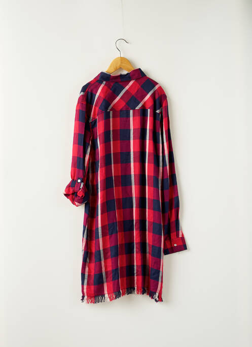 Robe mi-longue rouge GUESS pour fille