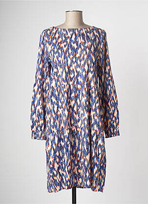 Robe mi-longue bleu STREET ONE femme