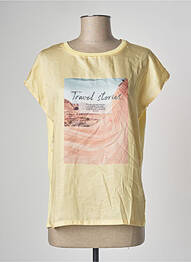 T-shirt jaune GARCIA femme