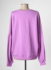 Sweat-shirt violet EDC pour femme seconde vue