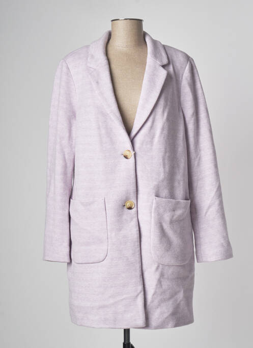 Manteau long violet STREET ONE pour femme