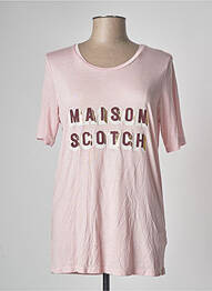T-shirt rose SCOTCH & SODA femme