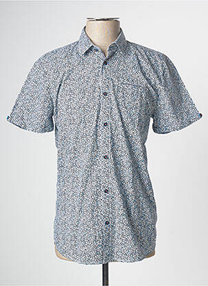 Chemise manches courtes bleu NO EXCESS homme