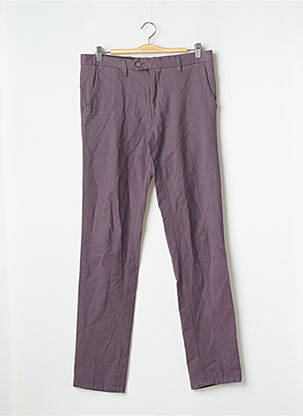 Pantalon chino violet BRUCE & BUTLER  homme