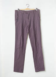 Pantalon chino violet BRUCE & BUTLER  homme