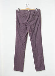 Pantalon chino violet BRUCE & BUTLER  pour homme seconde vue