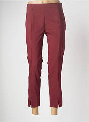 Pantalon chino rouge MORGAN pour femme seconde vue