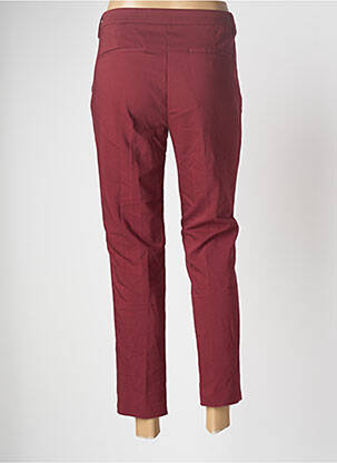 Pantalon chino rouge MORGAN femme