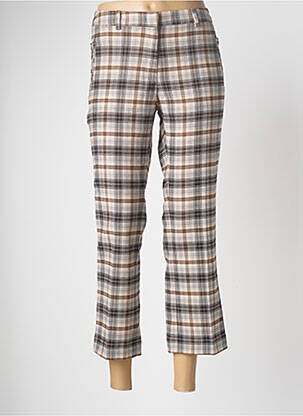 Pantalon chino gris MORE & MORE femme