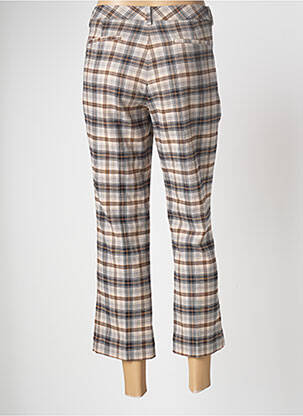 Pantalon chino gris MORE & MORE femme