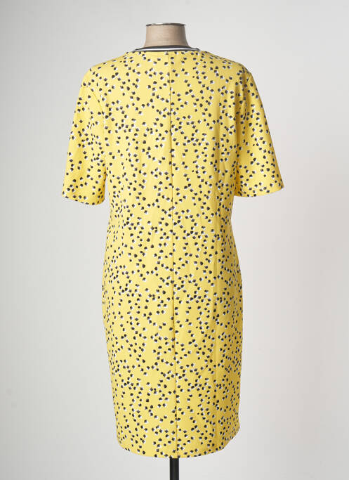 Robe mi-longue jaune VERO MODA pour femme