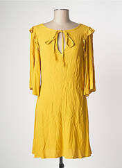 Robe courte jaune MANGO pour femme seconde vue