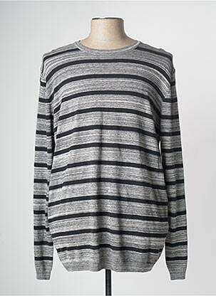 Pull gris TOM TAILOR homme