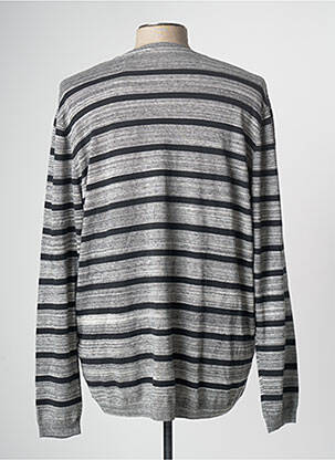 Pull gris TOM TAILOR homme