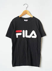 T-shirt noir FILA pour garçon seconde vue