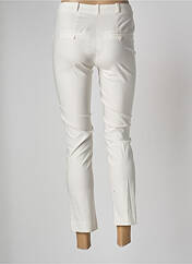Pantalon chino blanc MANGO pour femme seconde vue