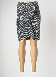 Jupe mi-longue noir MANGO femme