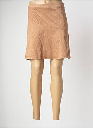 Jupe courte marron STREET ONE femme
