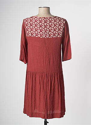 Robe mi-longue rose FLAIR femme