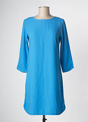 Robe mi-longue bleu FLAIR pour femme