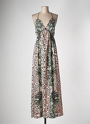 Robe longue vert GUESS femme