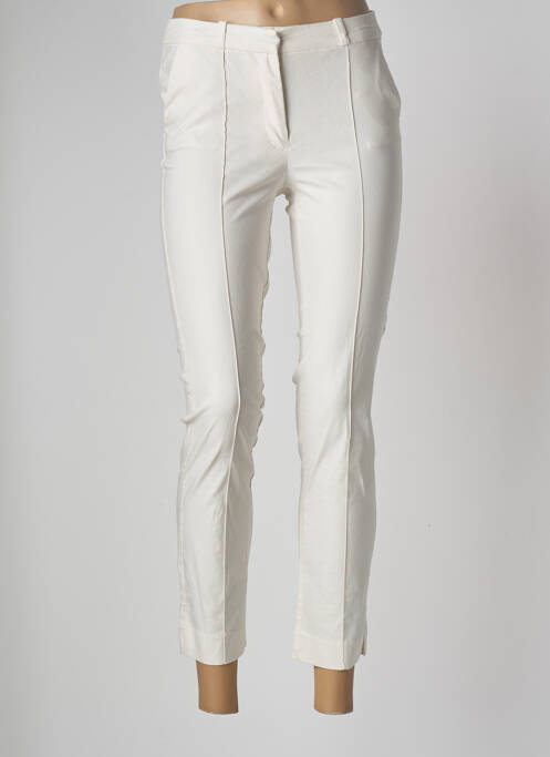 Pantalon chino blanc MANGO pour femme