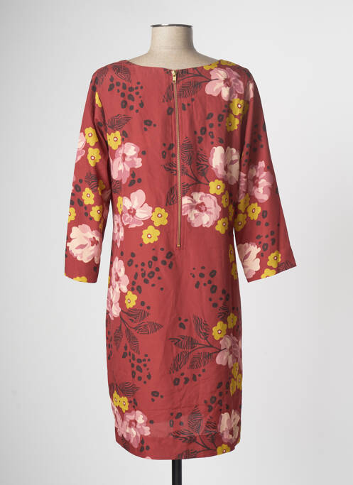 Robe mi-longue rose FLAIR pour femme