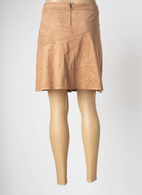 Jupe courte marron STREET ONE pour femme