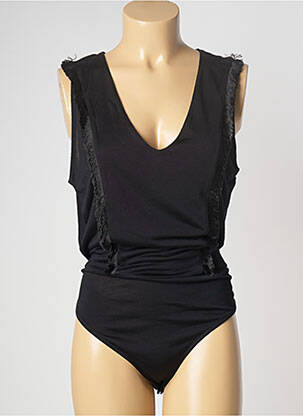 Body noir ASTRID BLACK LABEL pour femme