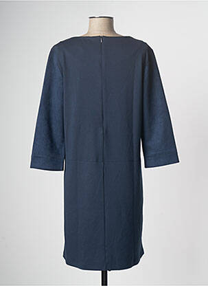 Robe mi-longue bleu TOM TAILOR femme