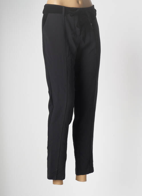 Pantalon chino noir MORGAN pour femme