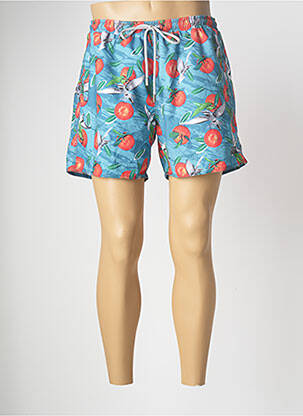 Short de bain bleu BRUCE & BUTLER  homme