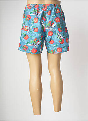 Short de bain bleu BRUCE & BUTLER  homme