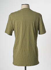 T-shirt vert GUESS pour homme seconde vue