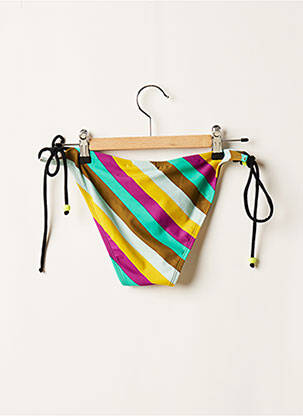 Bas de maillot de bain vert PIECES femme