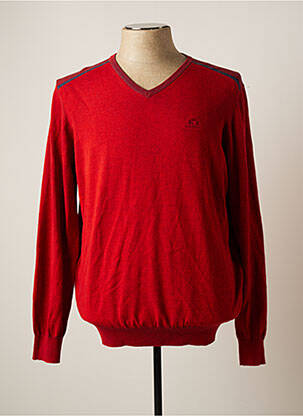 Pull rouge STATE OF ART pour homme