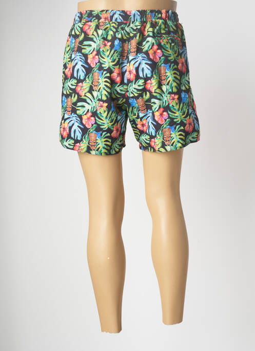Short de bain noir BRUCE & BUTLER  pour homme