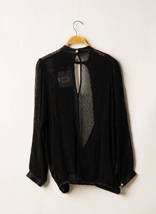 Gilet manches longues noir NÜ pour femme