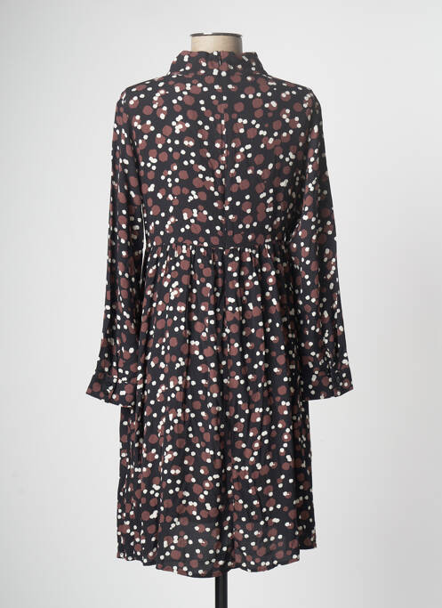 Robe mi-longue noir TOM TAILOR pour femme