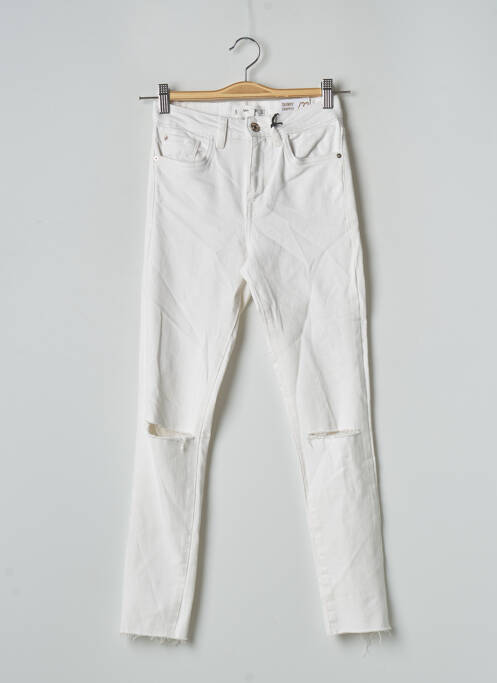 Jeans skinny blanc MANGO pour femme