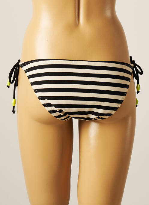 Bas de maillot de bain noir PIECES pour femme