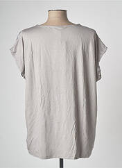 T-shirt gris MORE & MORE pour femme seconde vue