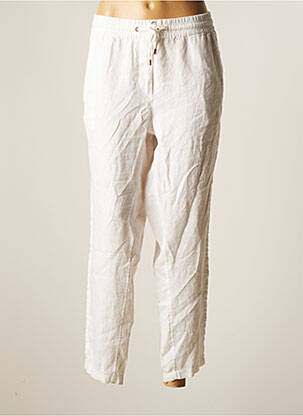 Jeans coupe droite blanc CECIL pour femme